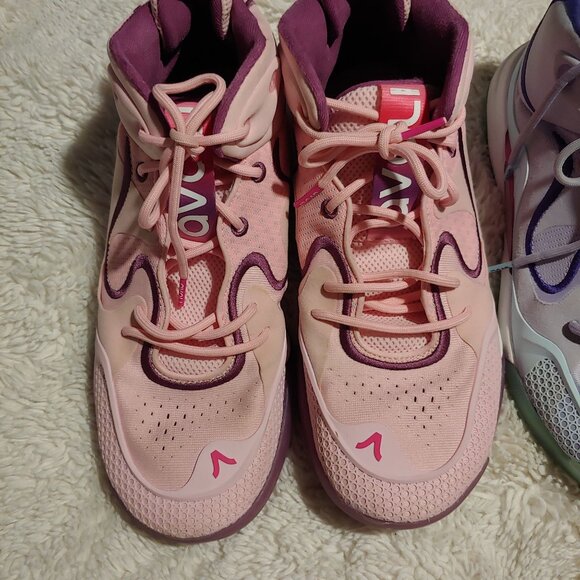 Avoli Mid Retro Future Volleyball Shoes- Pink/Purple & Lavender Field Trip 10.5 - Picture 2 of 16